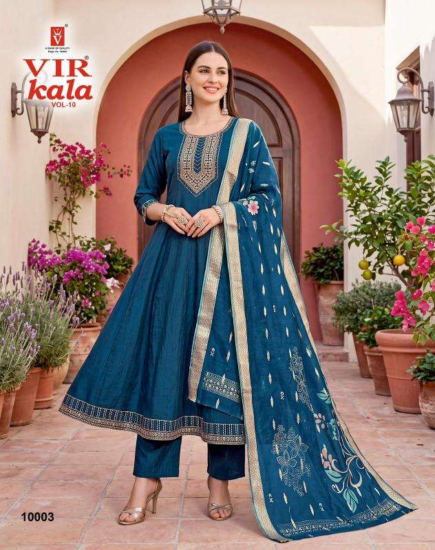 Vir kala vol 10  Wholesale kurtis in Bhavnagar