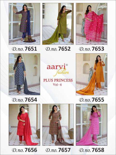 Aarvi plus princess vol-6 Latest kurti designs in Bhavnagar