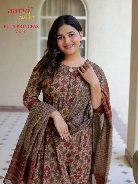 Aarvi plus princess vol-6 Latest kurti designs in Bhavnagar