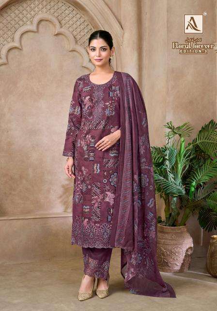 Alok suit floral forever-3 Wholesale dress suppliers in Navsari