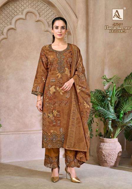 Alok suit floral forever-3 Wholesale dress suppliers in Navsari