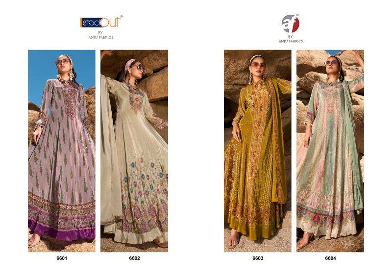Anju fabrics deedar vol 2 Kurti manufacturers in Surendranagar