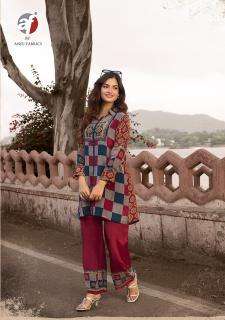  Anju fabrics fusion vol 6 Wholesale kurti suppliers in Bharuch