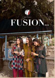  Anju fabrics fusion vol 6 Wholesale kurti suppliers in Bharuch