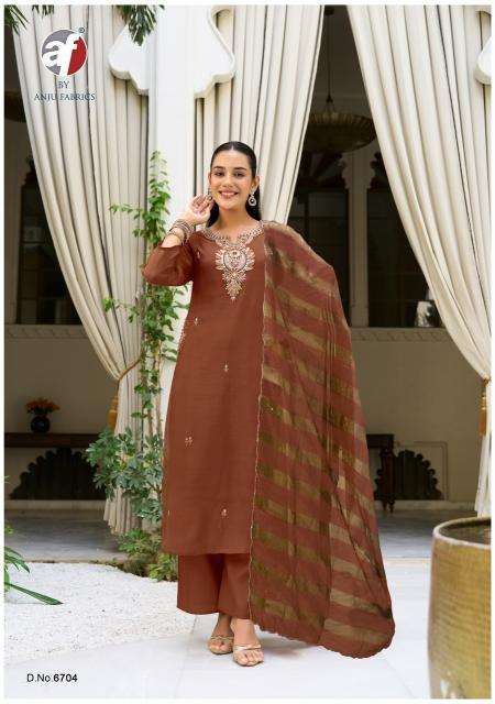 Anju fabrics shararat vol 10  Kurti wholesale suppliers in Amreli