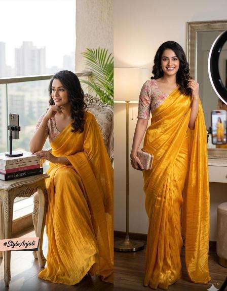 Astitva dual shaded Saree wholesale market in Ahmedabad