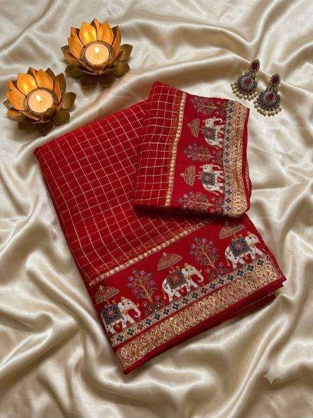Astitva georgette Banaskantha saree wholesale market