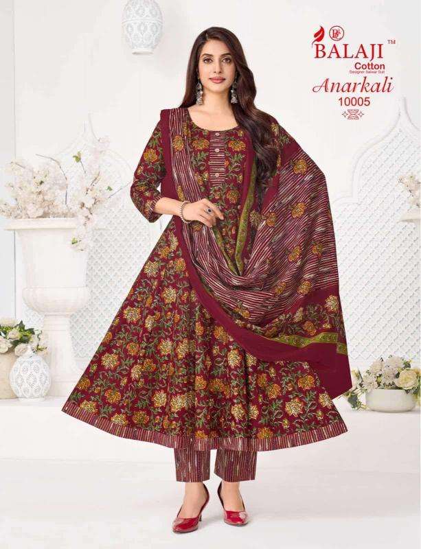 Balaji anarkali vol-10 Kurti distributors in Porbandar