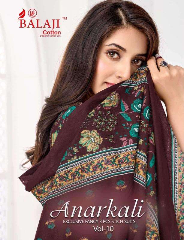 Balaji anarkali vol-10 Kurti distributors in Porbandar