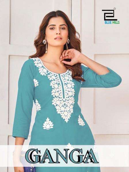 Blue hills ganga Wholesale kurti market