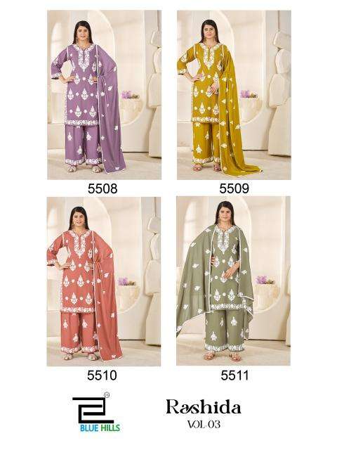 Blue hills rashida vol 3 Wholesale kurtis in Banaskantha