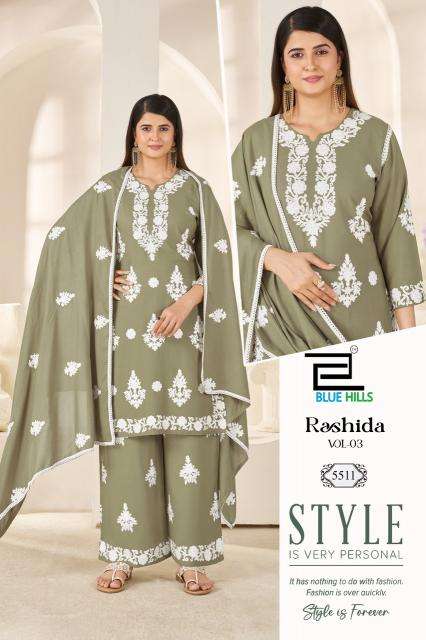 Blue hills rashida vol 3 Wholesale kurtis in Banaskantha