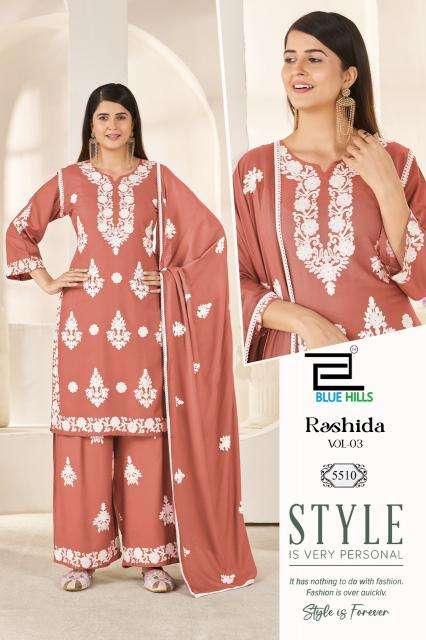 Blue hills rashida vol 3 Wholesale kurtis in Banaskantha