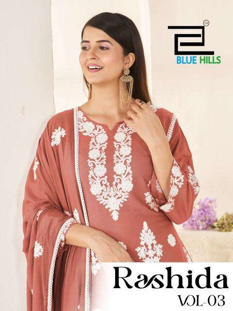 Blue hills rashida vol 3 Wholesale kurtis in Banaskantha