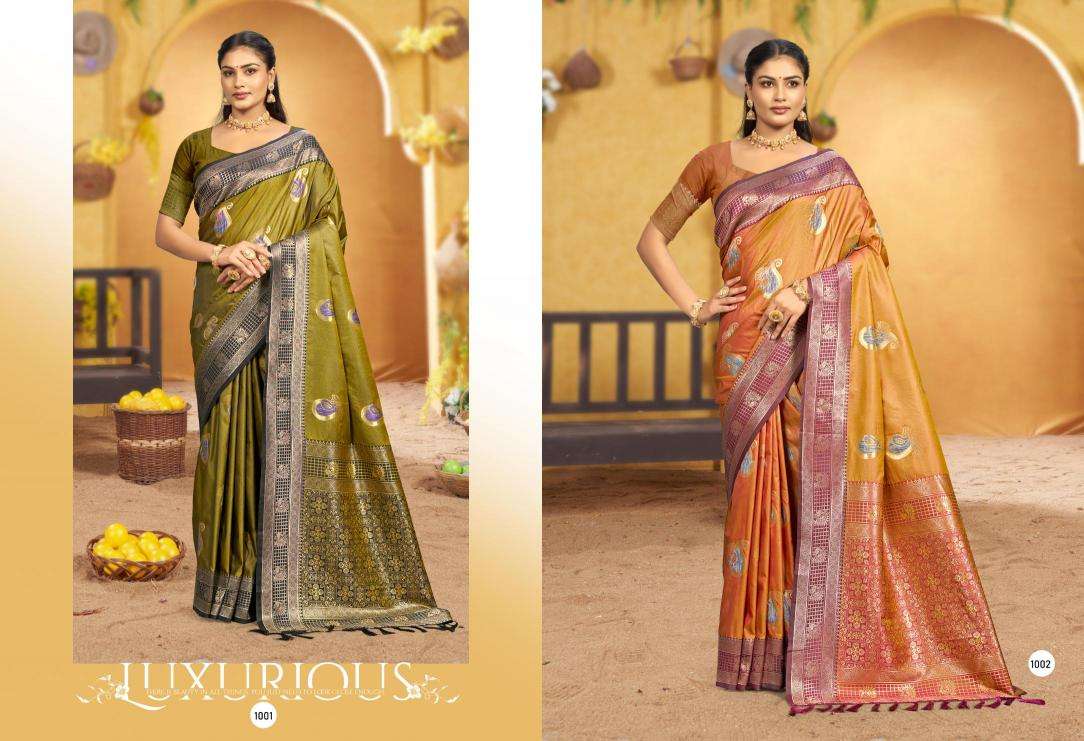 Bunawat - RANGRAZ-03 Best wholesale saree market in Ahmedabad