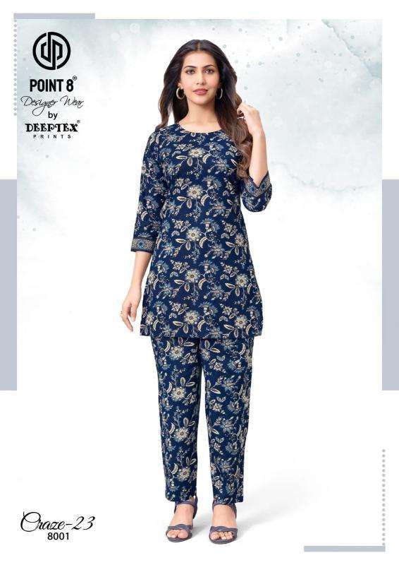 Deeptex craze vol-8  Ethnic wholesale kurtis in Aravalli