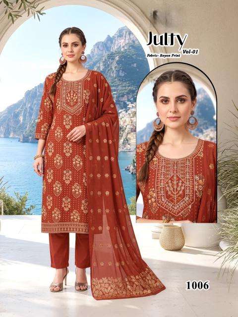 Desi kudi julfy vol-1 Ethnic wear wholesale in Surendranagar