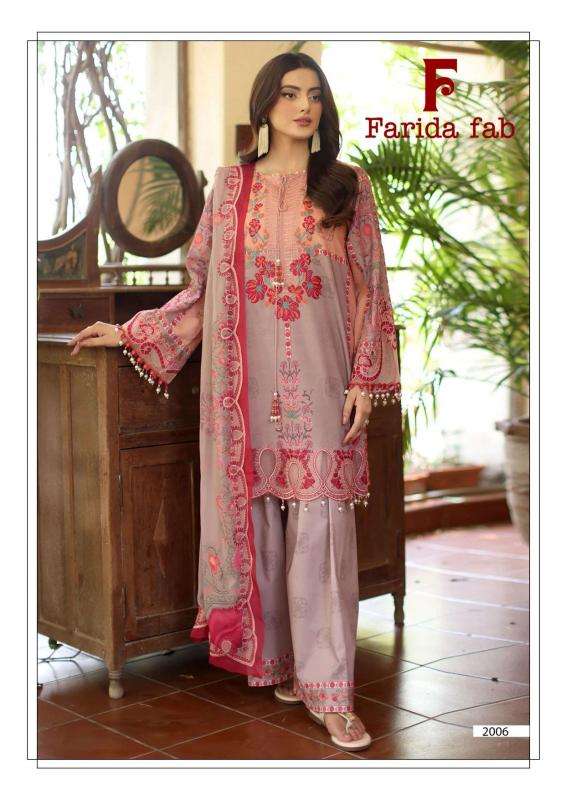 Farida fab charizma vol 2 wholesale dress material suppliers in Amreli