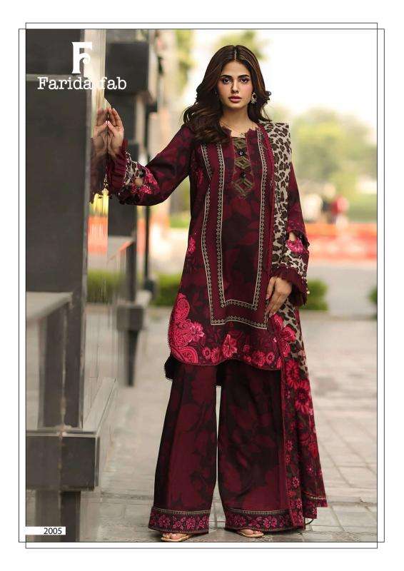 Farida fab charizma vol 2 wholesale dress material suppliers in Amreli