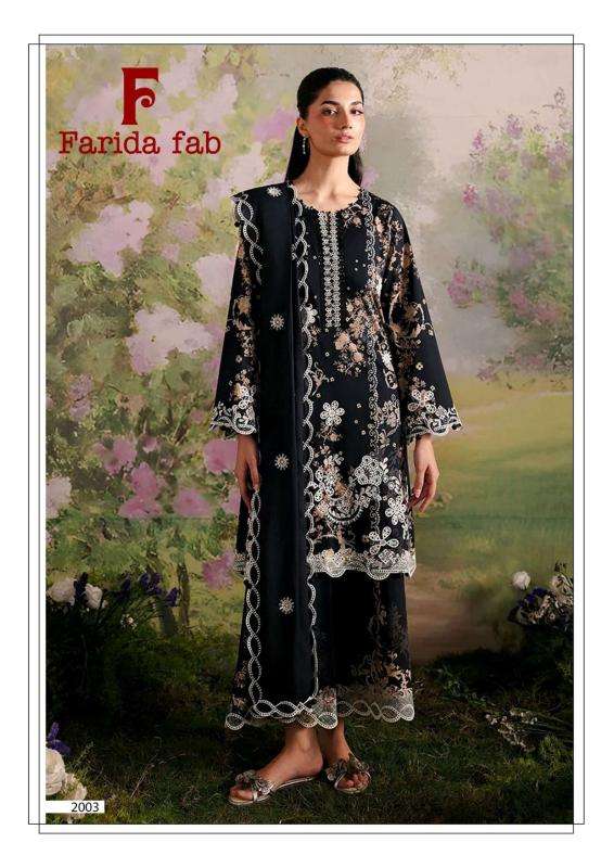 Farida fab charizma vol 2 wholesale dress material suppliers in Amreli