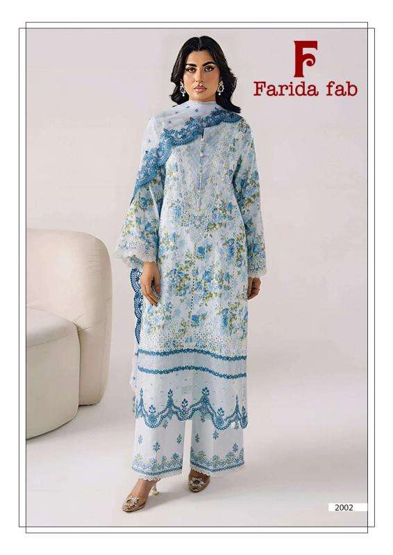 Farida fab charizma vol 2 wholesale dress material suppliers in Amreli