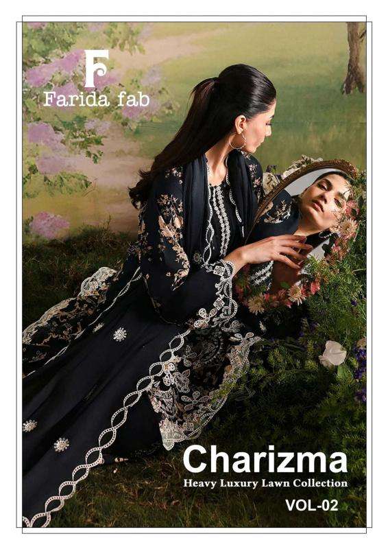 Farida fab charizma vol 2 wholesale dress material suppliers in Amreli