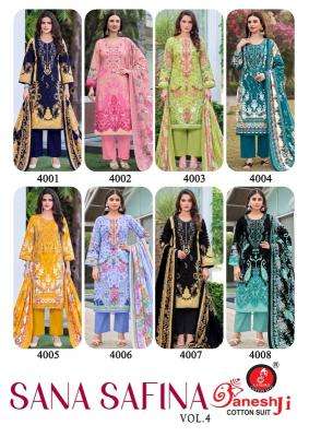 Ganeshji sana safina vol 4 Fabric wholesale market
