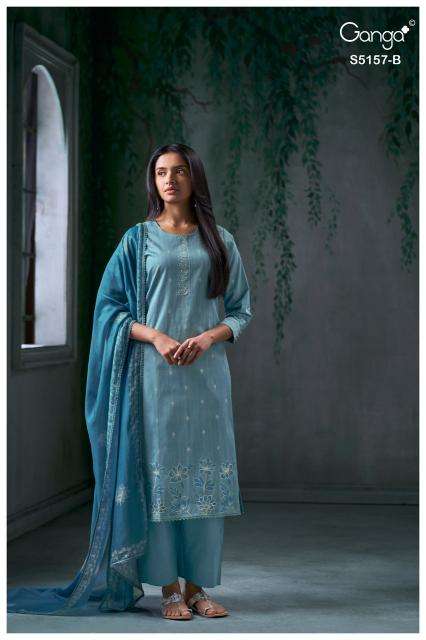Ganga aishi 5157 Wholesale clothing market