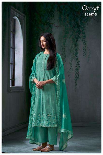 Ganga aishi 5157 Wholesale clothing market