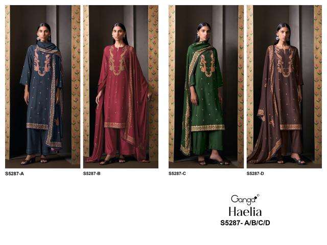Ganga haelia 5287  Best dress material in Botad