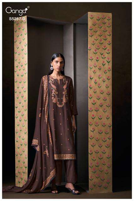 Ganga haelia 5287  Best dress material in Botad