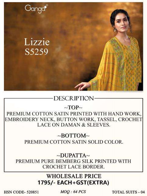 Ganga lizzie 5259 Wholesale dress suppliers in Panchmahal