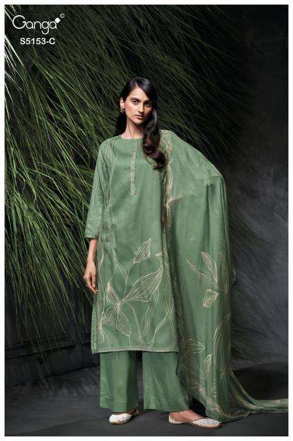 Ganga nivya 5153 Wholesale dress material suppliers in Navsari