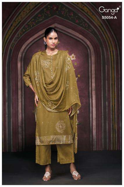 Ganga pamela 5054  Wholesale dress material suppliers
