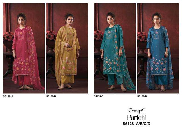 Ganga paridhi 5128 Wholesale dress material suppliers