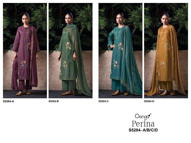 Ganga perina 5284 cheap dress materials in Sabarkantha