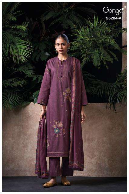 Ganga perina 5284 cheap dress materials in Sabarkantha