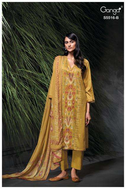 Ganga sherin 5516 Wholesale clothing market in Chhota Udaipur