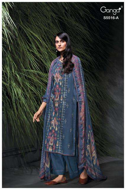 Ganga sherin 5516 Wholesale clothing market in Chhota Udaipur