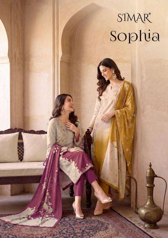 Glossy simar sophia Panchmahal textile market