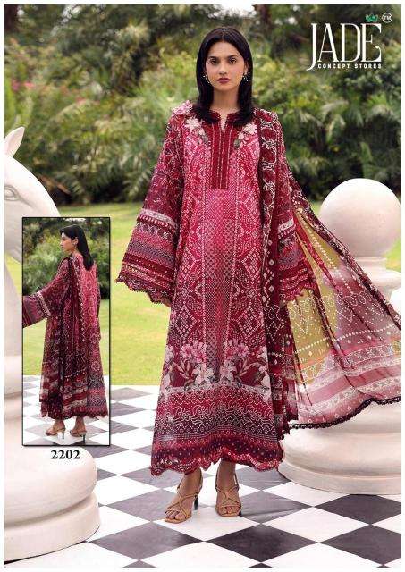 Jade bin saeed vol 22 Wholesale salwar kameez in Bharuch