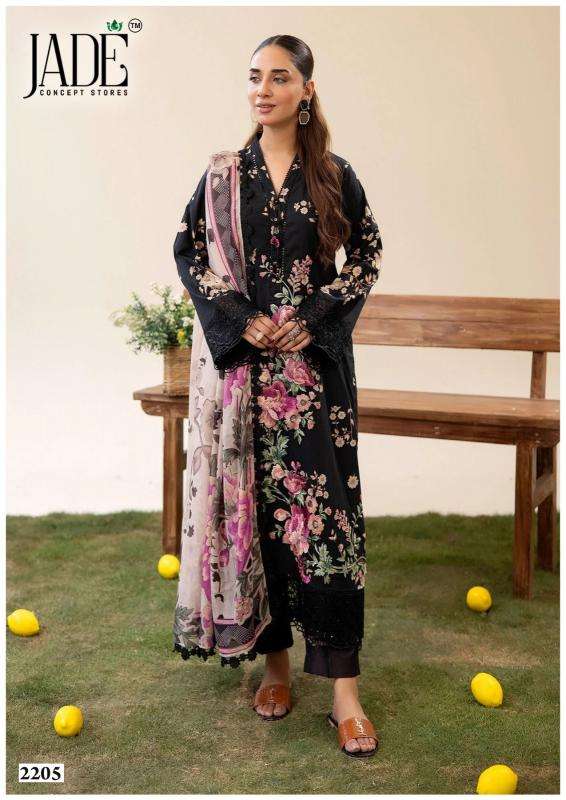Jade binsaeed vol 22 wholesale salwar suits