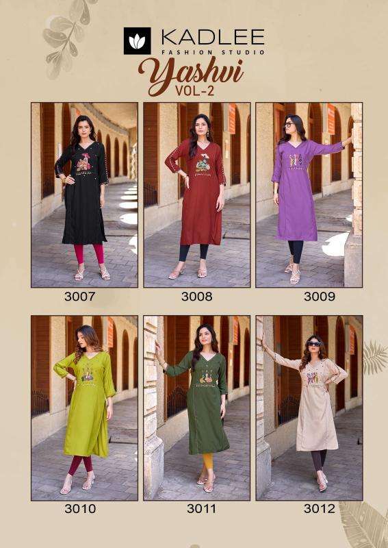 Kadlee yashvi vol 2 Kurti retailers in Bharuch