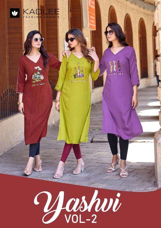 Kadlee yashvi vol 2 Kurti retailers in Bharuch