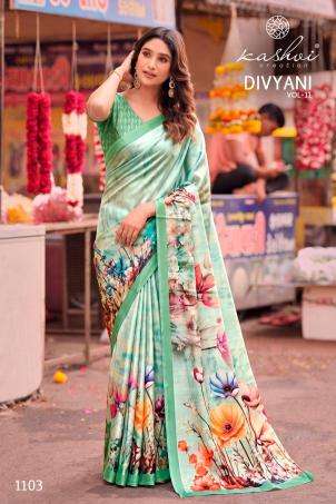 Kashvi divyani vol 11 Saree wholesale market
