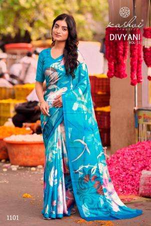 Kashvi divyani vol 11 Saree wholesale market
