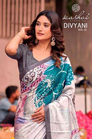 Kashvi divyani vol 11 Saree wholesale market
