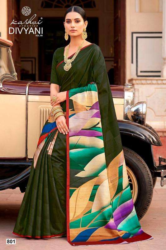 Kashvi divyani vol 8  Wholesale sarees