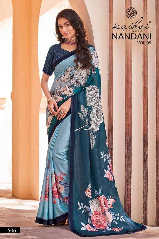 Kashvi nandani vol 5  Wholesale saree market in Anand