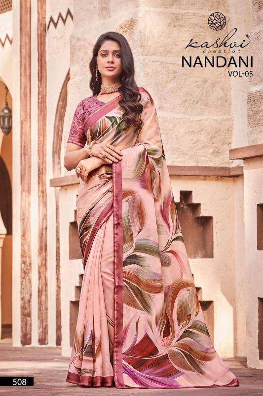 Kashvi nandani vol 5  Wholesale saree market in Anand